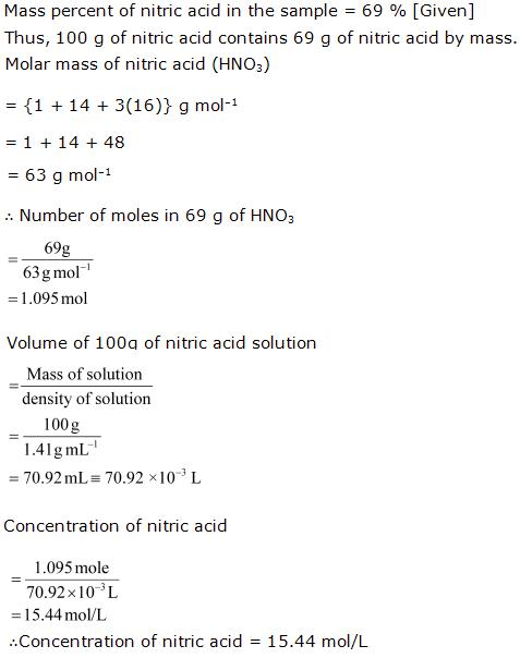 NCERT Solutions Class 11 Chemistry Some Basics of Chemistry