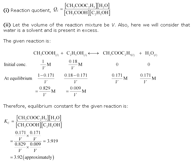 NCERT Solutions Class 11 Chemistry Equilibrium