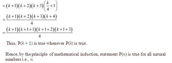 NCERT Solutions Class 11 Mathematics Principle of Mathematical Induction