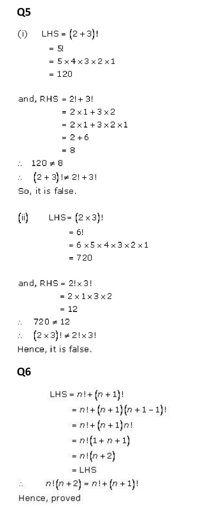 NCERT Solutions Class 11 Mathematics RD Sharma Permutations Exercise 16 ...