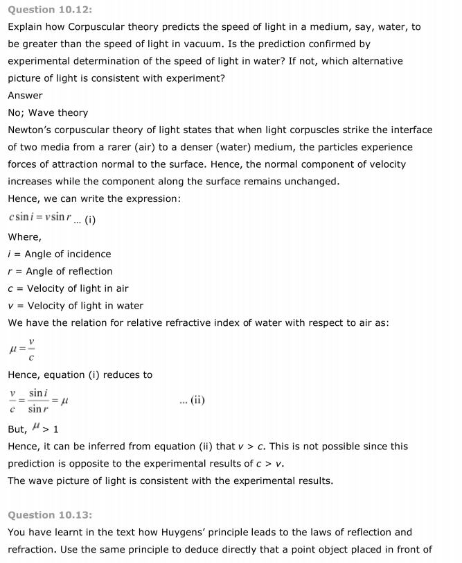 NCERT Solutions For Class 12 Physics Chapter 10 Wave Optics 2
