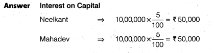 NCERT Solutions Class 12 Accountancy Chapter 2 Accounting for Partnership Basic Concepts Numerical Problems Q16.2