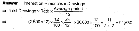 NCERT Solutions Class 12 Accountancy Chapter 2 Accounting for Partnership Basic Concepts Numerical Problems Q20