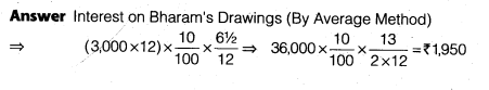 NCERT Solutions Class 12 Accountancy Chapter 2 Accounting for Partnership Basic Concepts Numerical Problems Q21