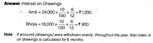 NCERT Solutions Class 12 Accountancy Chapter 2 Accounting for Partnership Basic Concepts Numerical Problems Q23