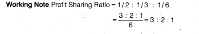 NCERT Solutions Class 12 Accountancy Chapter 2 Accounting for Partnership Basic Concepts Numerical Problems Q34.1