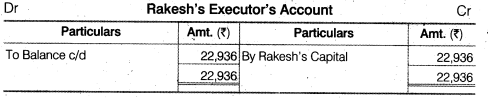 NCERT Solutions Class 12 Accountancy Chapter 4 Reconstitution of a Partnership Firm – Retirement Death of a Partner NCERT Solutions Class 12 Accountancy - DO IT YOURSELF IV Q1.2