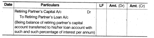 NCERT Solutions Class 12 Accountancy Chapter 4 Reconstitution of a Partnership Firm – Retirement Death of a Partner LAQ Q1.1