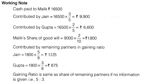 NCERT Solutions Class 12 Accountancy Chapter 4 Reconstitution of a Partnership Firm – Retirement Death of a Partner Numerical Questions Q12.4