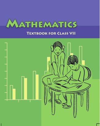 NCERT Solutions Class 7 Mathematics textbook