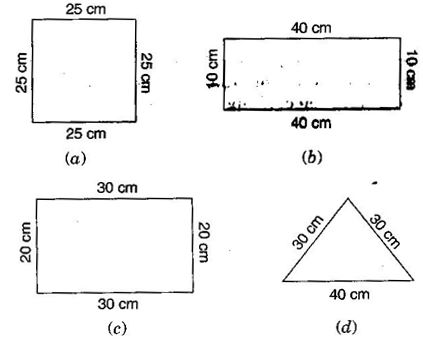 NCERT Solutions Class 6 Mathematics Mensuration