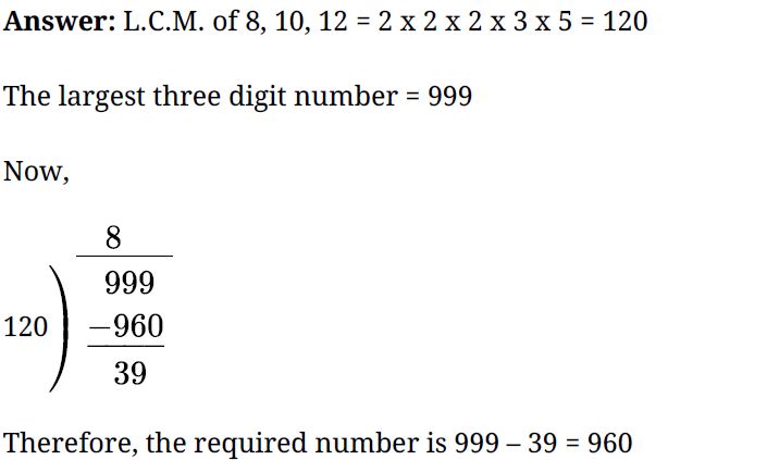 NCERT Solutions Class 6 Mathematics Playing with Numbers