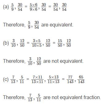 NCERT Solutions Class 6 Mathematics Fractions