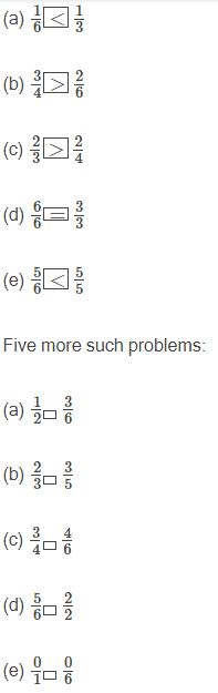 NCERT Solutions Class 6 Mathematics Fractions