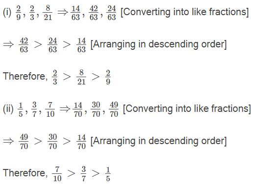 NCERT Solutions Class 7 Mathematics Fractions and Decimals