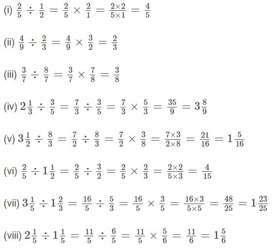 NCERT Solutions Class 7 Mathematics Fractions and Decimals