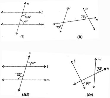 NCERT Solutions Class 7 Mathematics Lines and Angles