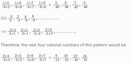 NCERT Solutions Class 7 Mathematics Rational Numbers