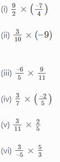 NCERT Solutions Class 7 Mathematics Rational Numbers