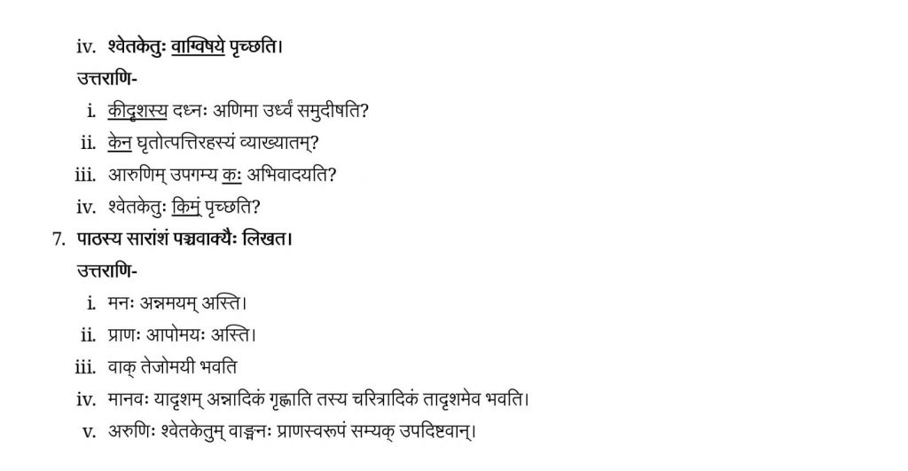 NCERT Solutions Class 9 Sanskrit Shemushi Banghman Pranswaroopam