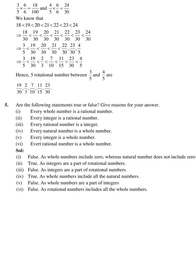 NCERT Solutions Class 9 Mathematics RD Sharma Number system