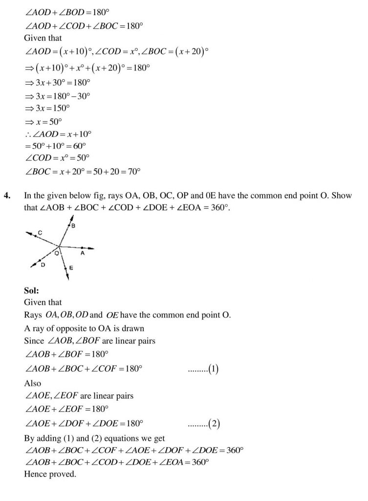 NCERT Solutions Class 9 Mathematics RD Sharma Co-ordinate Geometry