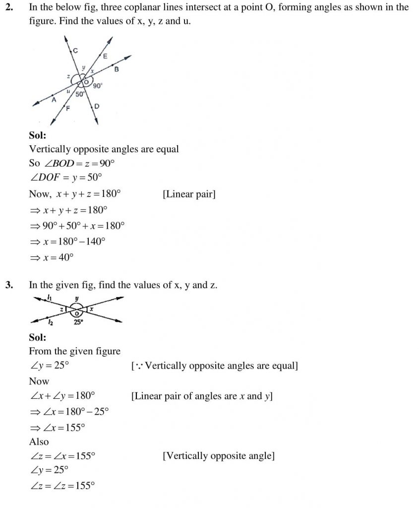 NCERT Solutions Class 9 Mathematics RD Sharma Co-ordinate Geometry