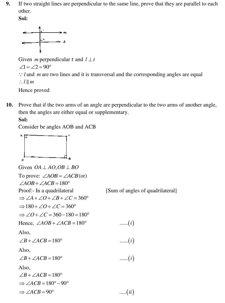 NCERT Solutions Class 9 Mathematics RD Sharma Co-ordinate Geometry