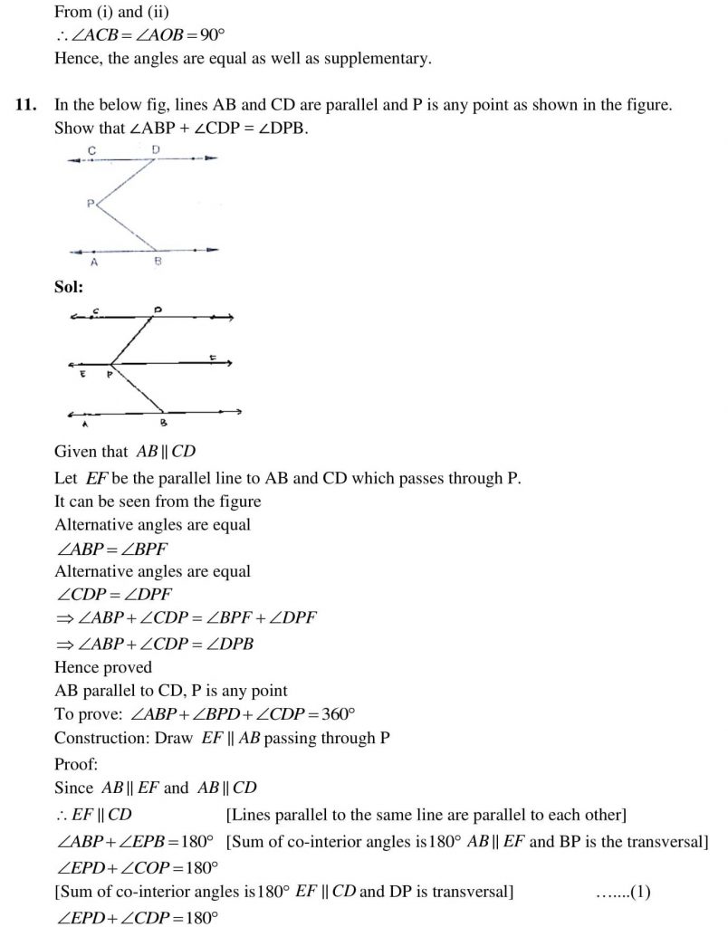NCERT Solutions Class 9 Mathematics RD Sharma Co-ordinate Geometry