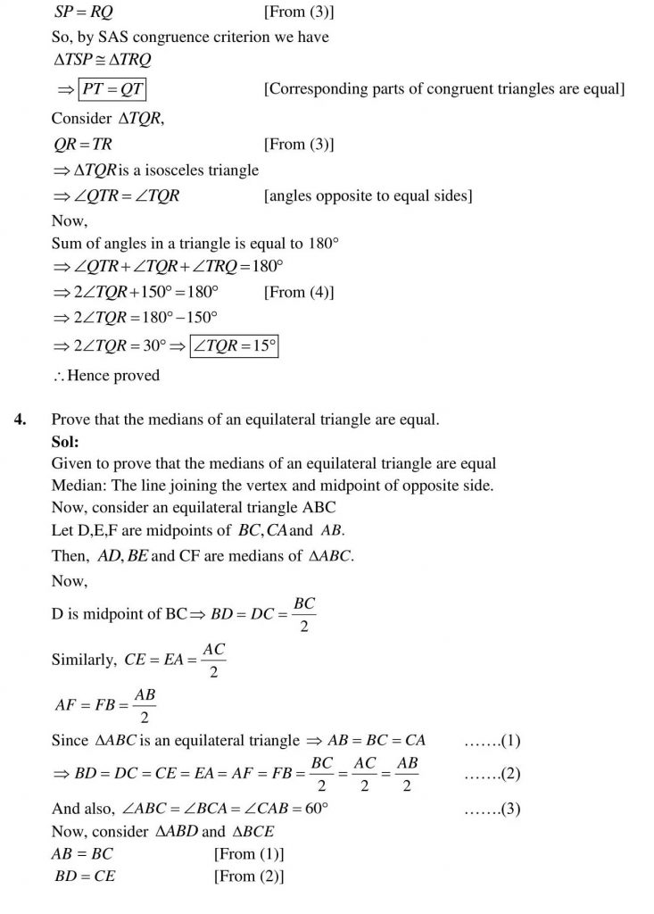 NCERT Solutions Class 9 Mathematics RD Sharma Lines And Angles