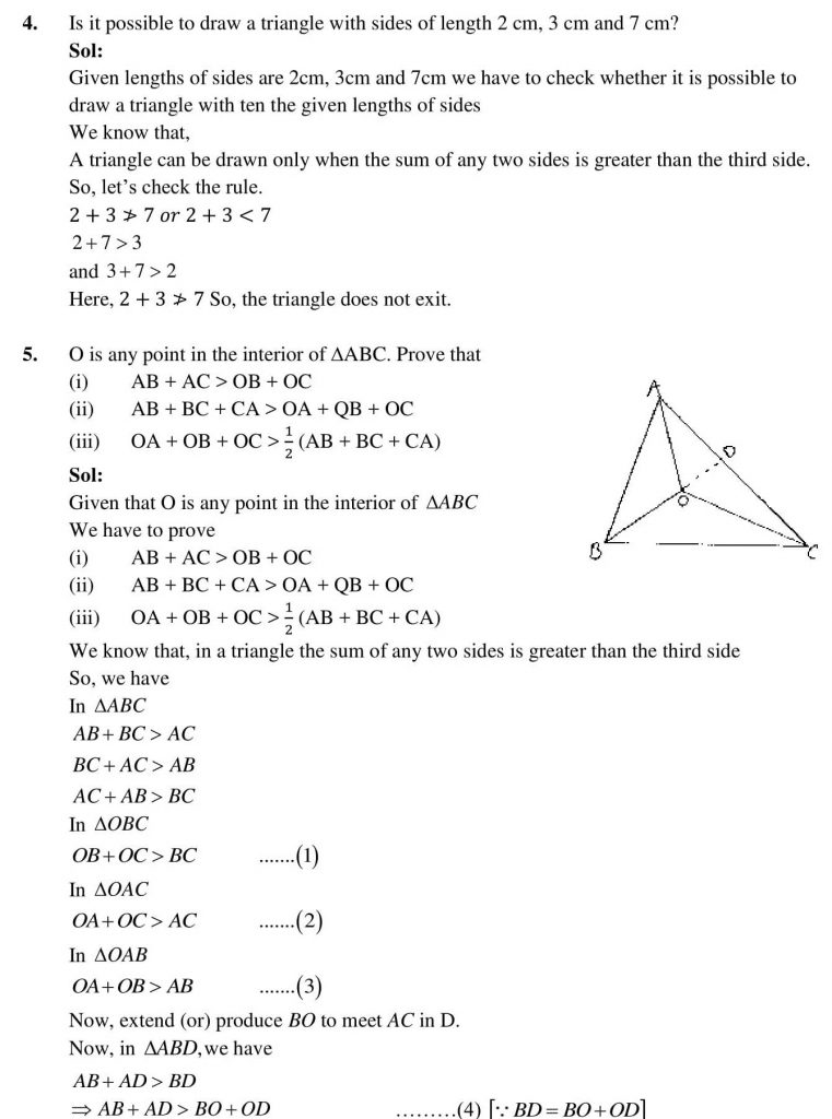 NCERT Solutions Class 9 Mathematics RD Sharma Lines And Angles