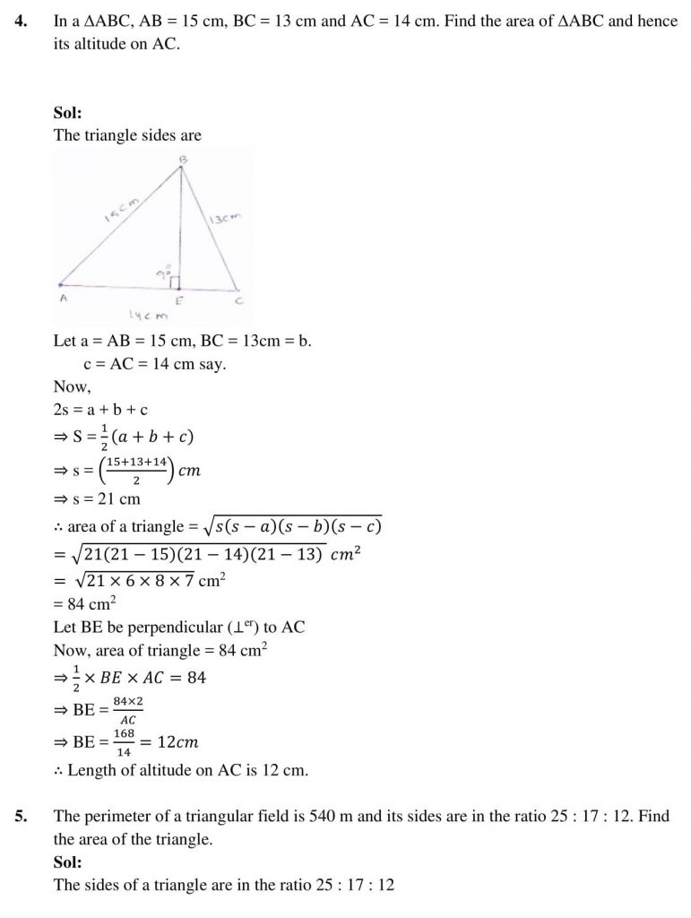 NCERT Solutions Class 9 Mathematics RD Sharma Congruent Triangles