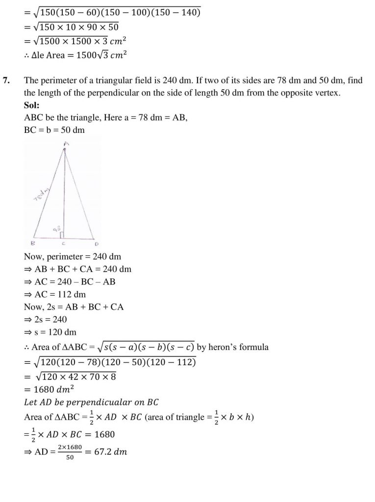 NCERT Solutions Class 9 Mathematics RD Sharma Congruent Triangles