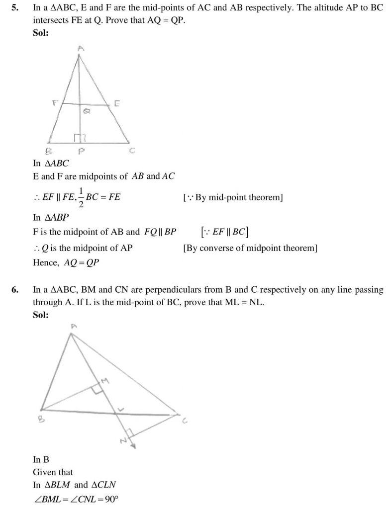 NCERT Solutions Class 9 Mathematics RD Sharma Areas of Parallelograms and Triangles