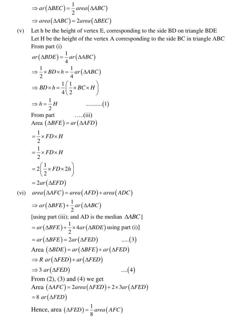 NCERT Solutions Class 9 Mathematics RD Sharma Herons Formula