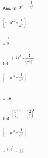 NCERT Solutions Class 8 Mathematics Exponents and Powers