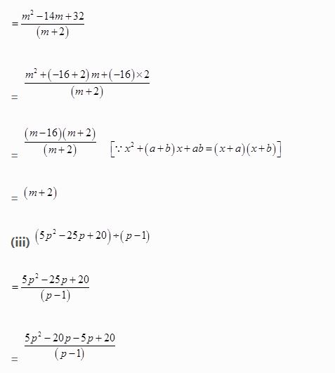 NCERT Solutions Class 8 Mathematics Factorisation