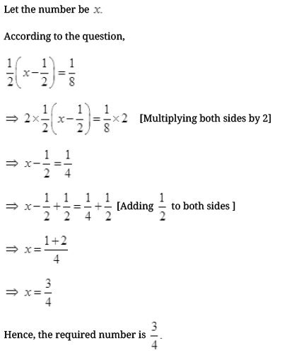 NCERT Solutions Class 8 Mathematics Linear Equations in One Variable