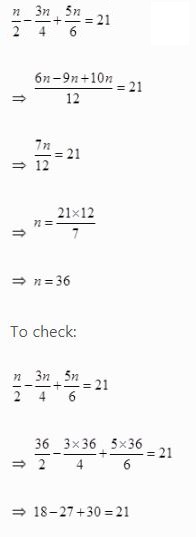 NCERT Solutions Class 8 Mathematics Linear Equations in One Variable