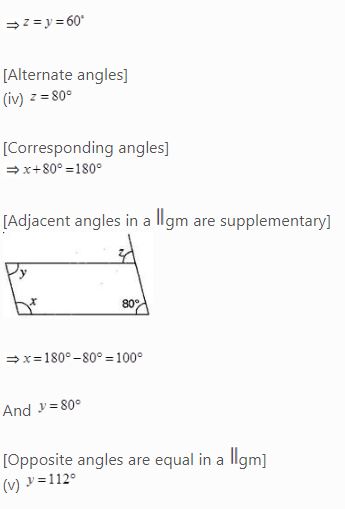 NCERT Solutions Class 8 Mathematics Understanding Quadrilaterals