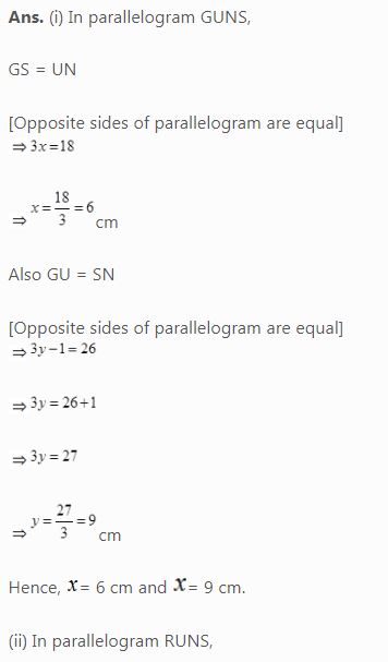 NCERT Solutions Class 8 Mathematics Understanding Quadrilaterals