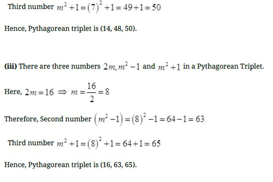 NCERT Solutions Class 8 Mathematics Squares and Square Roots