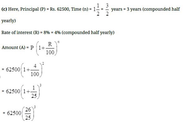 NCERT Solutions Class 8 Mathematics Comparing Quantities
