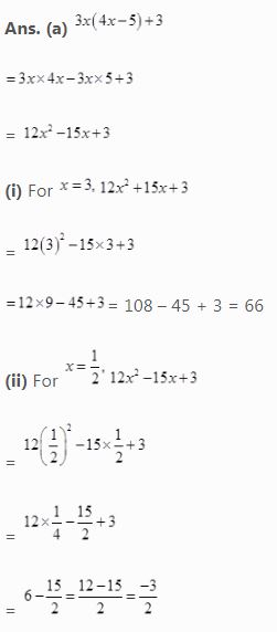 NCERT Solutions Class 8 Mathematics Algebraic Expressions and Identities