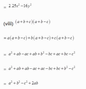 NCERT Solutions Class 8 Mathematics Algebraic Expressions and Identities