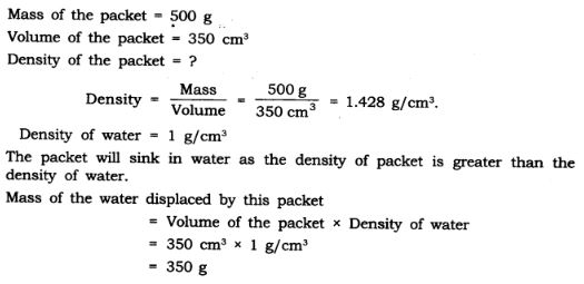 NCERT Solutions Class 9 Science Gravitation