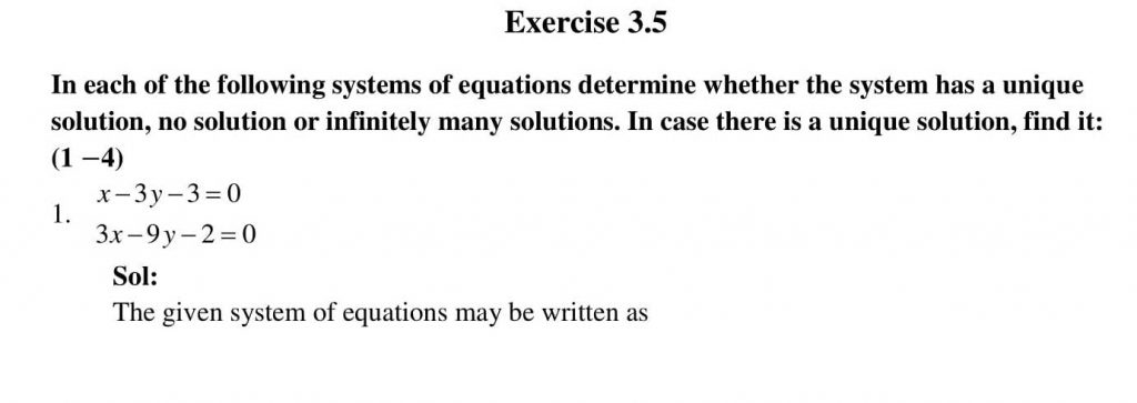 NCERT Solutions Class 10 Mathematics RD Sharma Pair of Linear Equations in Two Variables