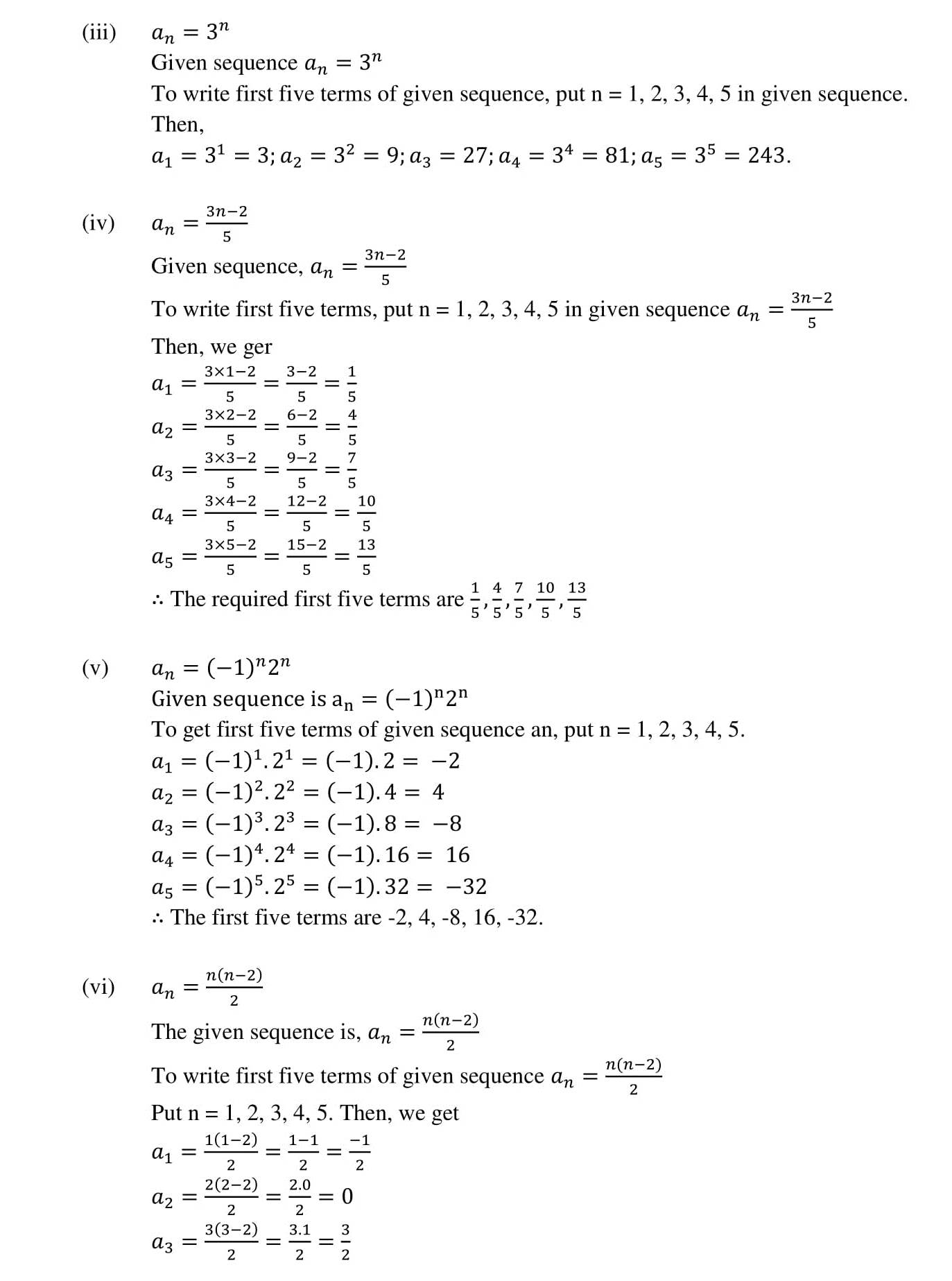 NCERT Solutions Class 10 Mathematics RD Sharma Arithmetic Progressions ...
