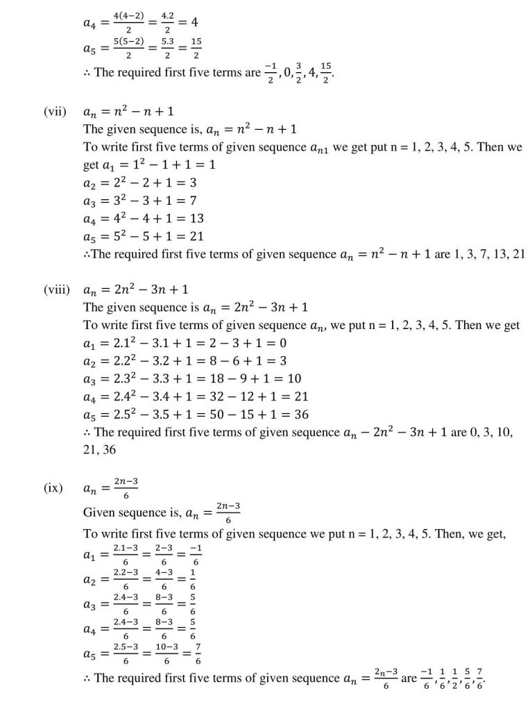 NCERT Solutions Class 10 Mathematics RD Sharma Arithmetic Progressions