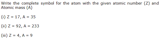 NCERT Solutions Class 11 Chemistry Structure Of The Atom